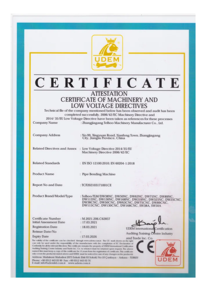 CE - Machinery Directive
