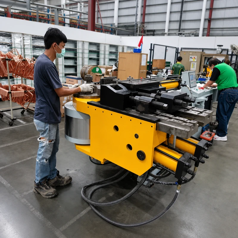 Heavy Steel Tube Bending For A Structural Fabricator