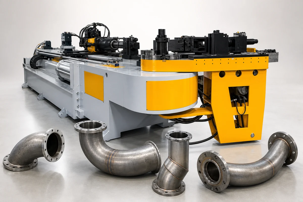 Large-diameter pipe spools with flanges