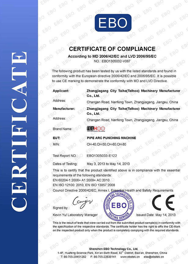 CE-Arc punching machine