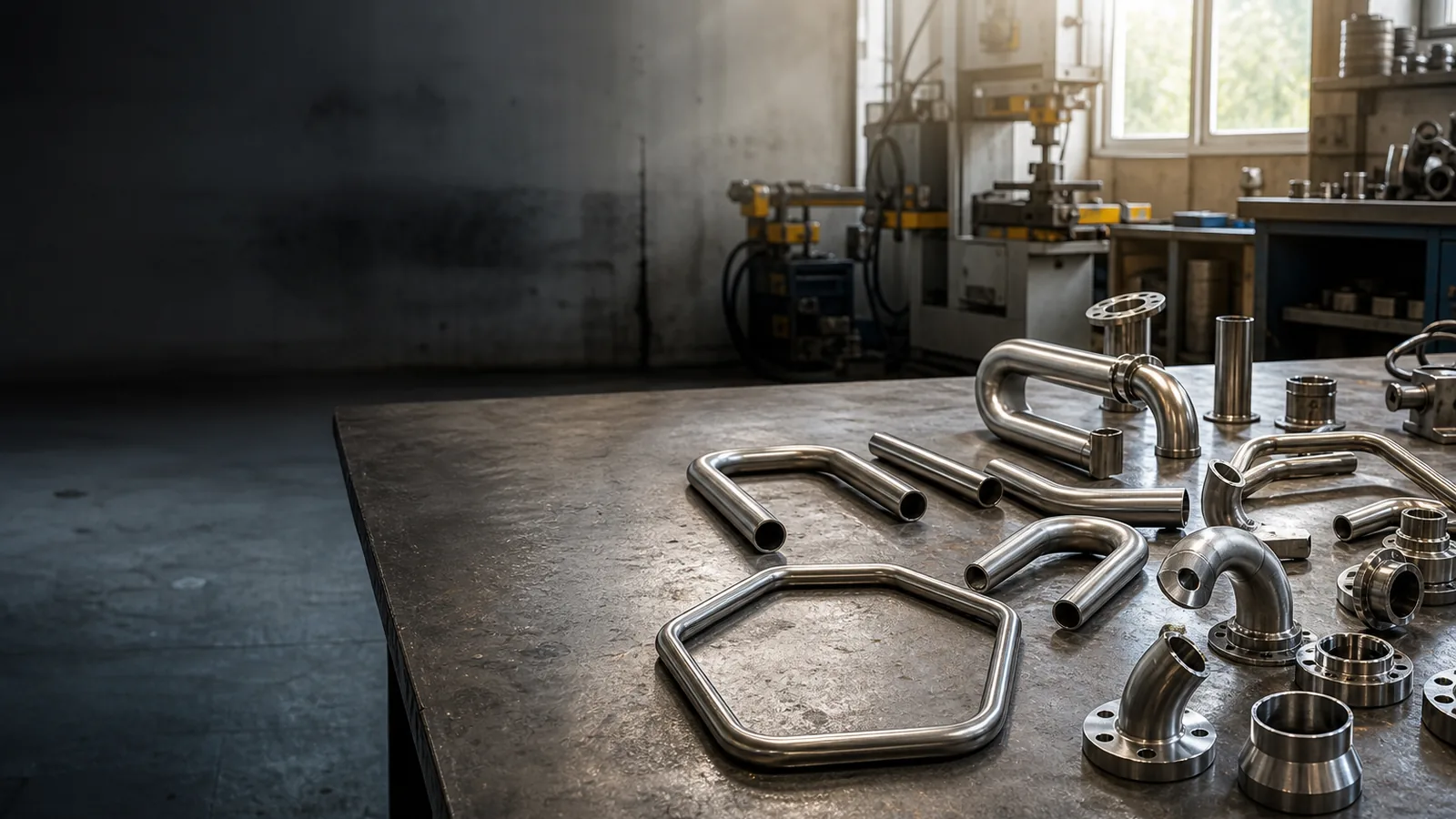 Tube bending and fabrication line planning with Telhoo pipe processing machines